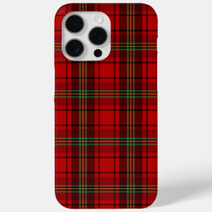 Red Black Green Cosy Plaids  iPhone 15 Pro Max Case