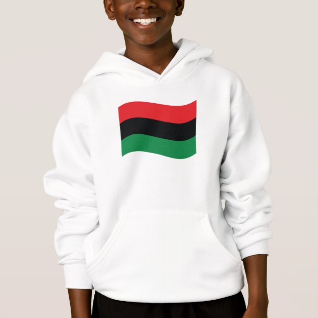 Red, Black & Green Flag (Front)