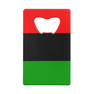 Red, Black, Green Pan African Flag