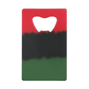 Red Black Green Watercolor