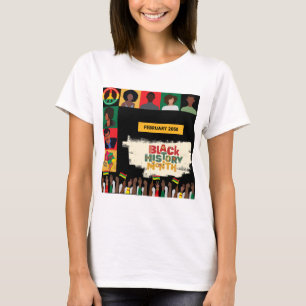 red Black History Month Honouring Legacy T-Shirt