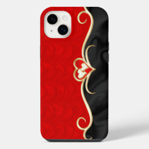 Red & Black iPhone 14 Plus Case