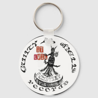 RED/BLACK "It Evil" Key Ring
