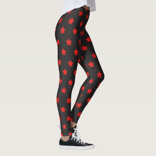 Red/Black Leggings