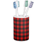 Red Black Lumberjack Buffalo Plaid Pattern