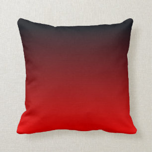 Red Black Ombre Cushion