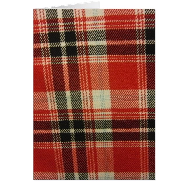 Red & Black Plaid (Front)