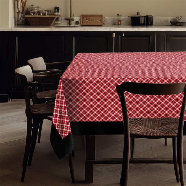 Red Black Plaid Tablecloth Lumberjack Table Flair (Red Black Plaid Tablecloth Lumberjack Table Flair)