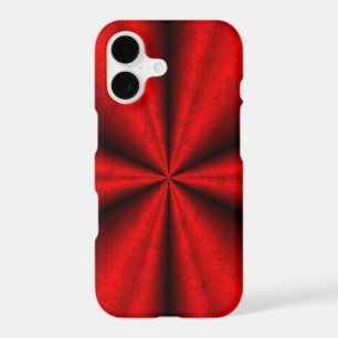 Red Black Rainbow in Elephantenskin leatheroptik