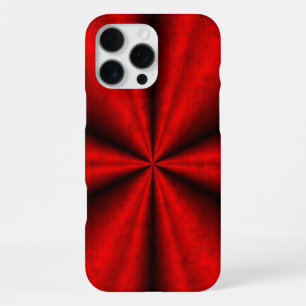 Red Black Rainbow in Elephantenskin leatheroptik iPhone 16 Pro Max Case