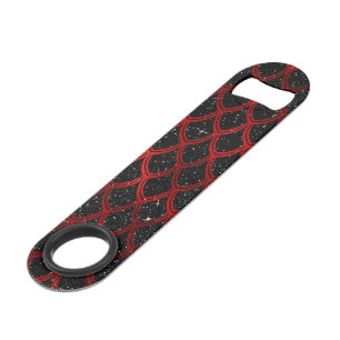 Red Black Snake Serpent Reptile Pattern