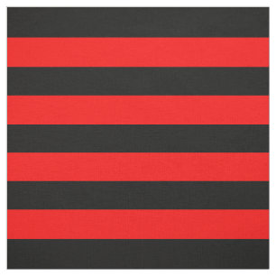 Red/Black Stripes Fabric