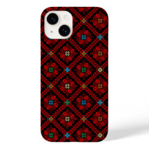 Red & Black Tatreez Arab Henna 