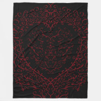 Red Black Wedding Gothic Heart Beautiful Elegant