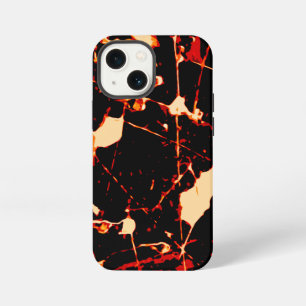 Red Black White Yellow iPhone Case