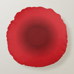 Red Blood Cell Round Cushion