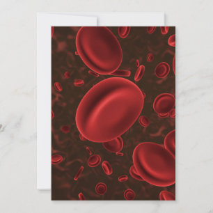 Red Blood Cells Invitation