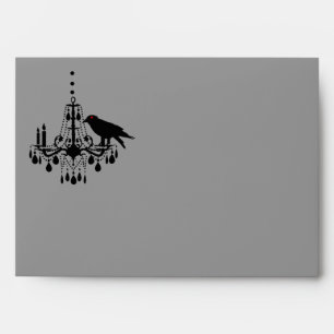 Red Bloody Mary Halloween Envelope