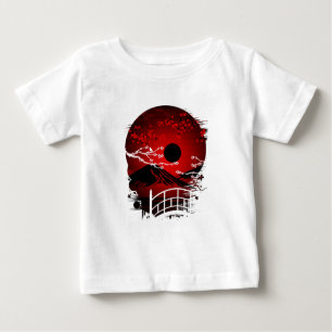 Red Blossom Baby T-Shirt