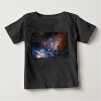 Red & Blue Carina Nebula Hubble Telescope