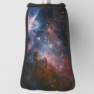 Red & Blue Carina Nebula Hubble Telescope Golf Head Cover
