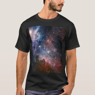 Red & Blue Carina Nebula Hubble Telescope T-Shirt