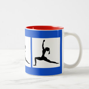 Red Blue Coffee Cup