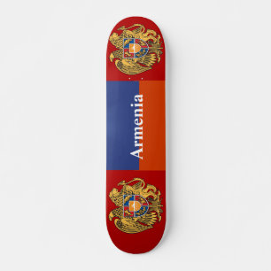 Red Blue Orange Skateboard