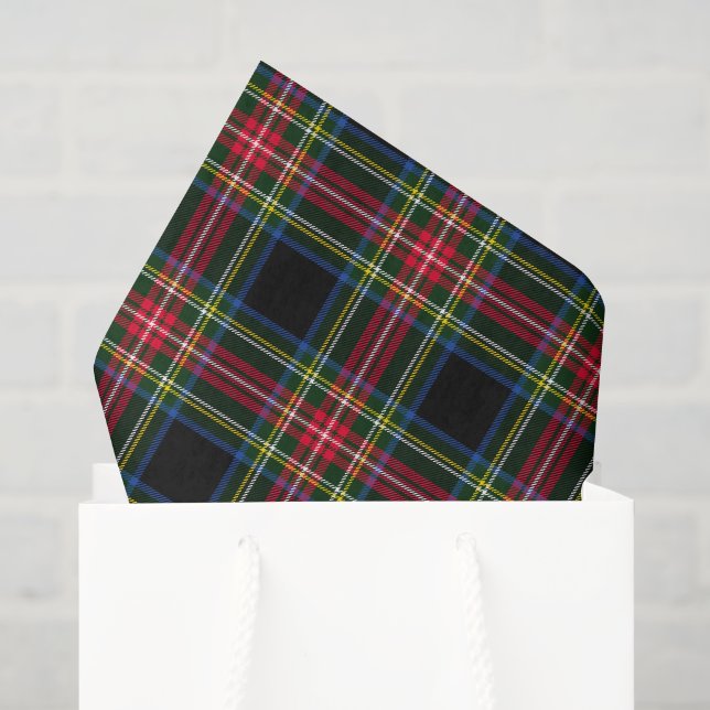 Red & Blue Plaid Tissue Paper (Gift Bag)