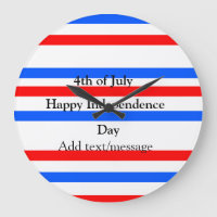 Red blue stripes independence day 4th of July