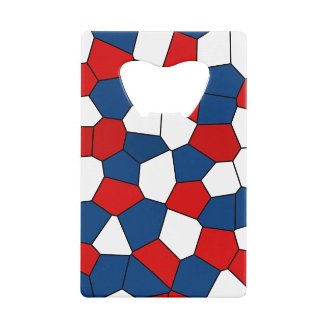Red Blue White Pattern (Front)