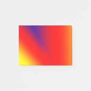 Red blue yellow abstract colorful custom add your post-it notes
