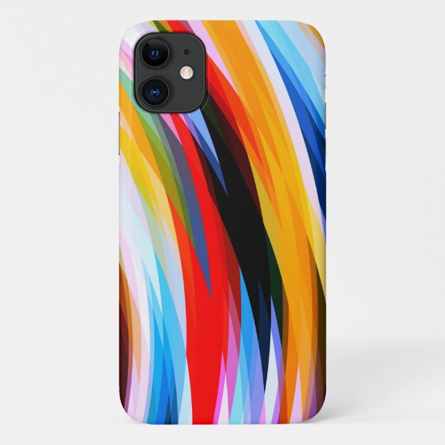 Red Blue Yellow Black Case-Mate iPhone Case (Back)