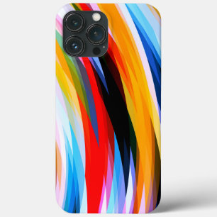 Red Blue Yellow Black iPhone 13 Pro Max Case