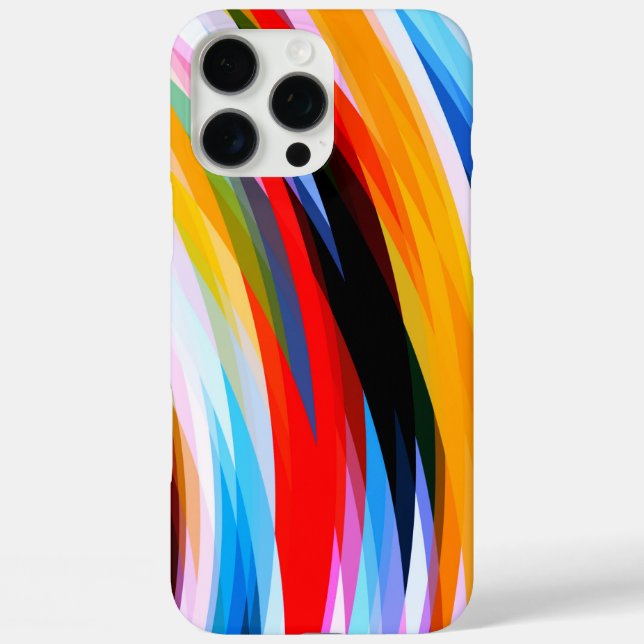 Red Blue Yellow Black Case-Mate iPhone Case (Back)