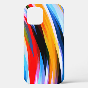 Red Blue Yellow Black iPhone Case