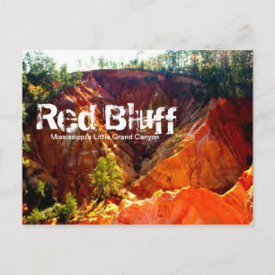 Red Bluff - Morgantown, MS Postcard