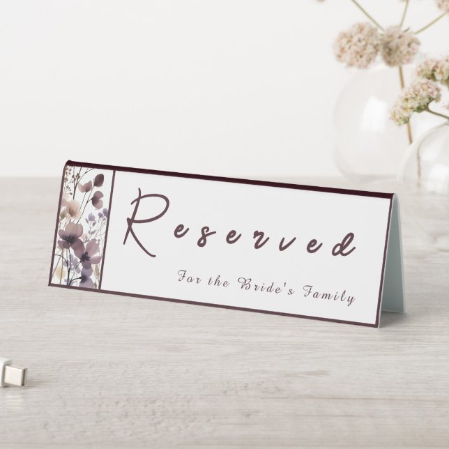 Red Blush Floral Wedding Elegant  (In SItu (Table))