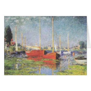 Red Boats at Argenteuil