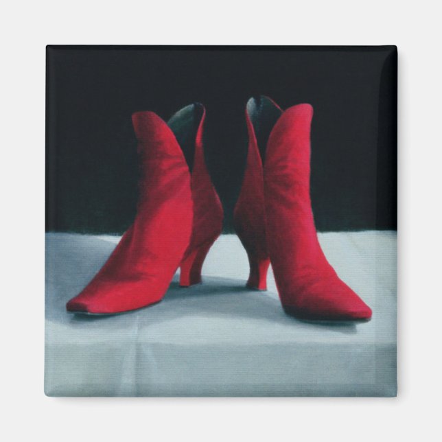 Red Boots 1995 Magnet (Front)