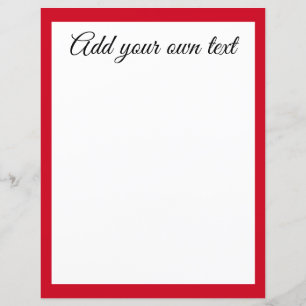 Red Border