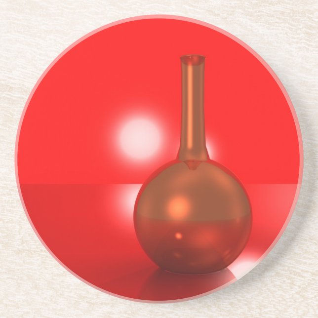 red bottle coaster (Front)