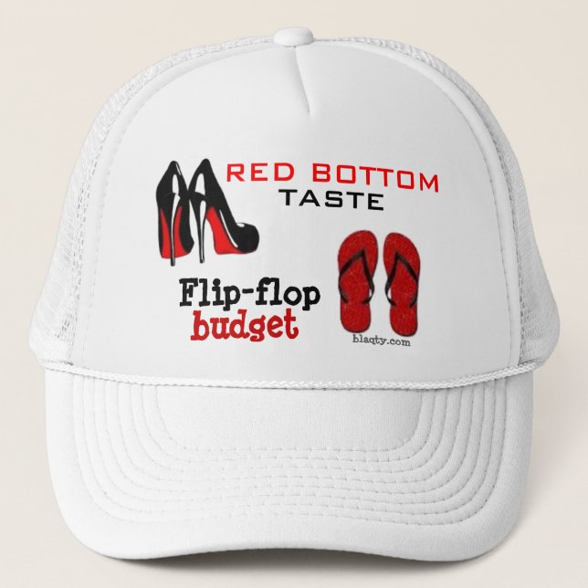 Red bottom hat (Front)