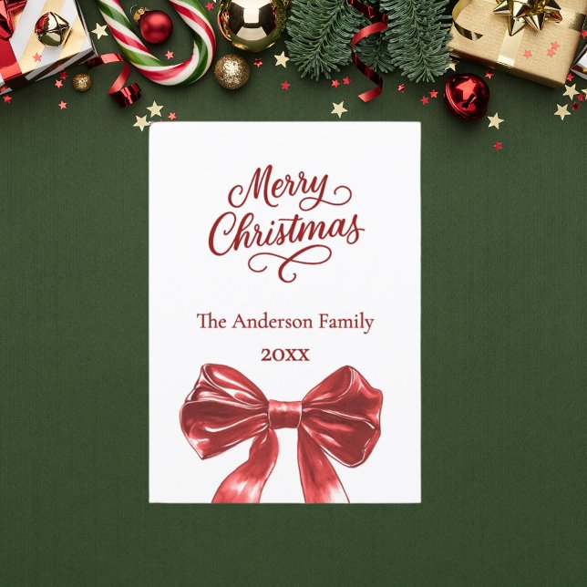 Red bow Christmas (Creator Uploaded)