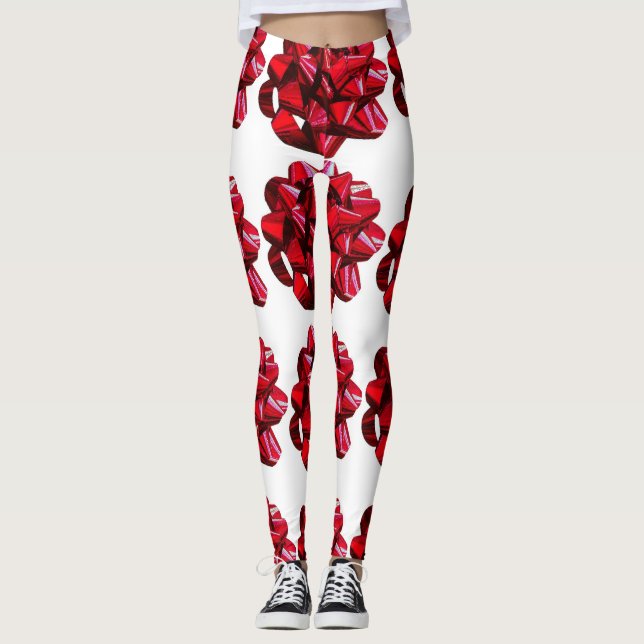 RED BOW LEGGINGS (Front)