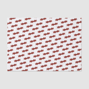 Red Bow Pattern Tissue Paper