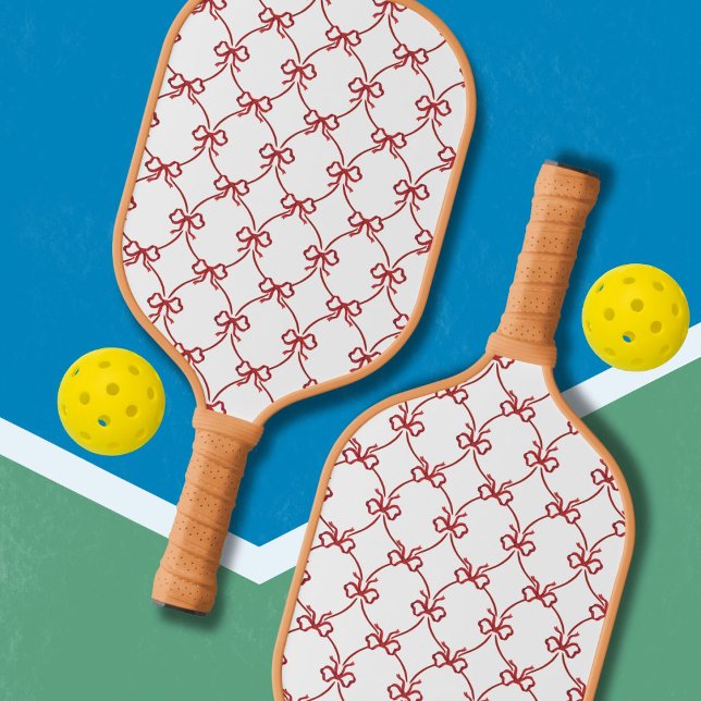 Red Bow Pickleball Paddle (Creator Uploaded)