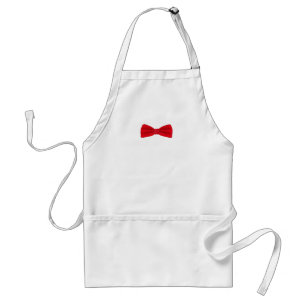 Red Bow Tie – Classic Fashion Standard Apron