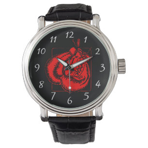 Red Boxing Gloves Watch