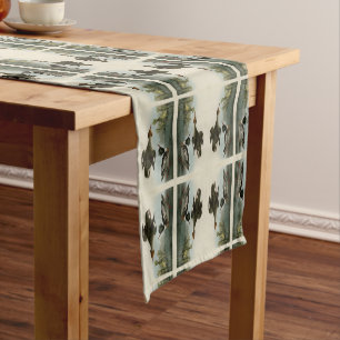 Red-breasted Merganser, Audubon's Birds of America Short Table Runner